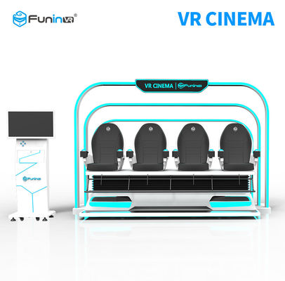 Simulador multijugador de la realidad virtual 9D por 6-65 años