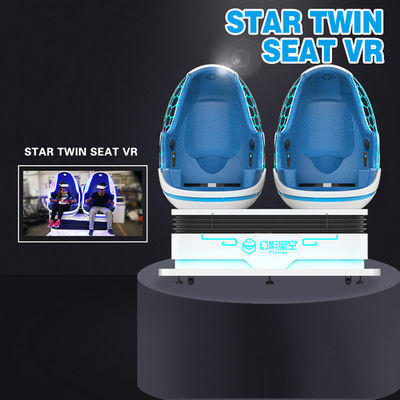 Gemelo inestable eléctrico Seat del simulador 4.5KW de la realidad virtual de la plataforma 9D