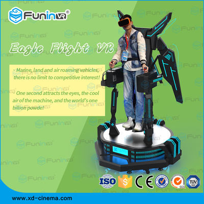 360 el cine interactivo Eagle Flight Simulator de la opinión 9D VR del grado con el tiroteo dispara contra 220V
