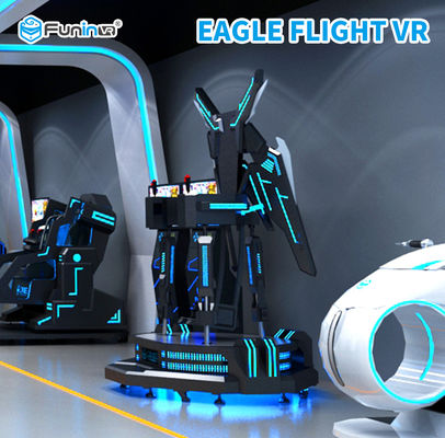 360 el cine interactivo Eagle Flight Simulator de la opinión 9D VR del grado con el tiroteo dispara contra 220V