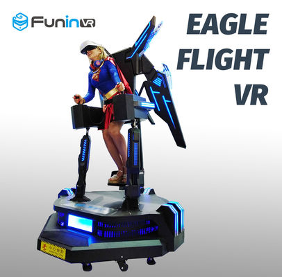 Simulador de la realidad virtual del vuelo 9D de Eagle/simulador del parque de atracciones