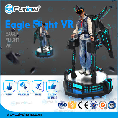 Simulador de la realidad virtual del vuelo 9D de Eagle/simulador del parque de atracciones