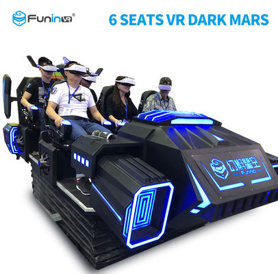 6 máquina de la realidad virtual del simulador del cine de los asientos 9D VR para la familia 3.8KW