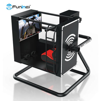 2.5KW 1 simulador del parque temático del vr del jugador 720 VR Flight Simulator