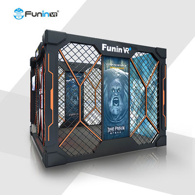 Simulador del juego del tiroteo del jugador VR de la carga clasificada 600kg 9D VR Arcade Machine 4