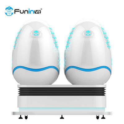 Cine del huevo de las películas VR de la realidad virtual de la potencia 1.2KW con 3 vidrios