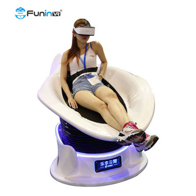 Resbalador del vr de los juegos del espacio de la silla del huevo de la realidad virtual 9d de la carga clasificada 120Kg
