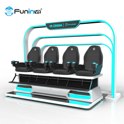 Proyecto asombroso portador del juego del cine de los asientos de la máquina 9D 4 del producto VR