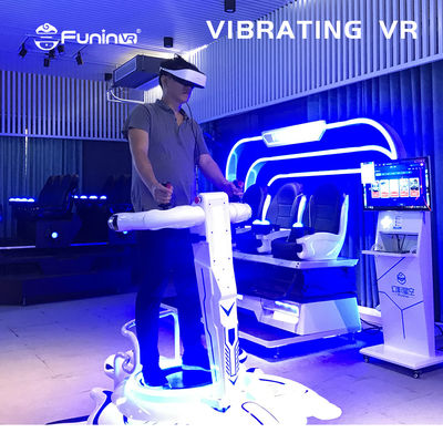 Vibración permanente del vr de la plataforma 7d del juego 4d del vr dinámico interactivo del teatro 9d
