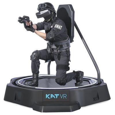 El caminar natural en la rueda de ardilla Omni de la realidad virtual - direccional