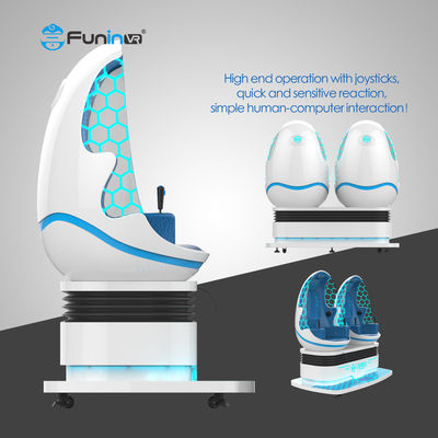 El producto azul del juego del simulador VR de la arcada de VR 360 gana a dinero el jugador de la realidad virtual 2