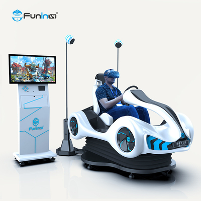 Coche interactivo VR 9D de Karting de los juegos del Ne del parque de atracciones que compite con que conduce el simulador que monta eléctrico