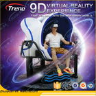 Vidrios del simulador HD VR de la realidad virtual del parque temático 9D con 3 cilindros eléctricos