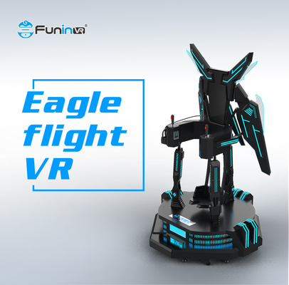 Equipo de entretenimiento Indoor VR Flight Simulator 9d que se levanta Simulador