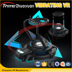 Juegos impactantes que vibran la máquina de la arcada de la plataforma del simulador de 9D VR para el centro comercial