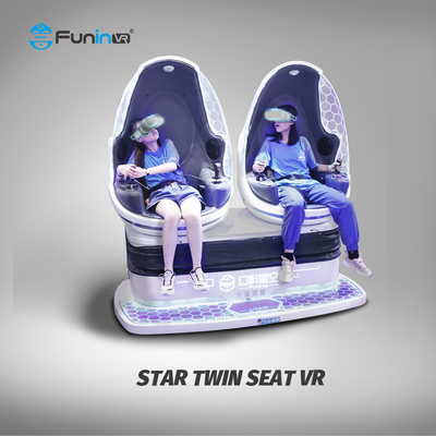 Silla comercial de dos asientos 9D VR Descubre la experiencia definitiva