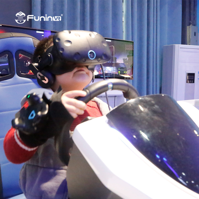Simulador de realidad virtual 9D de pantalla HD con sistema de movimiento dinámico de bajo mantenimiento