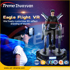Un vuelo de Eagle del simulador del jugador 9D VR y juegos interactivos que tiran