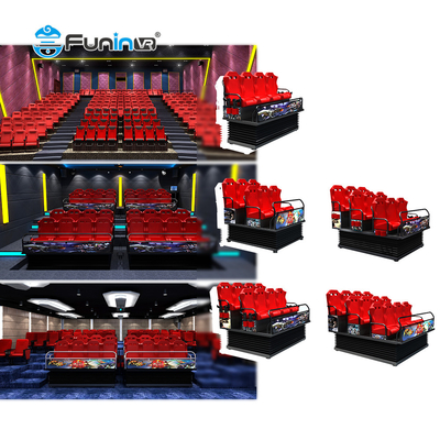 Tipo de pantalla Teatro de cine 5D para parque de trampolines Sistema eléctrico