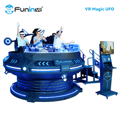 Adventure 9D VR Simulator 360 grados de rotación Multijugadores 1.2KW