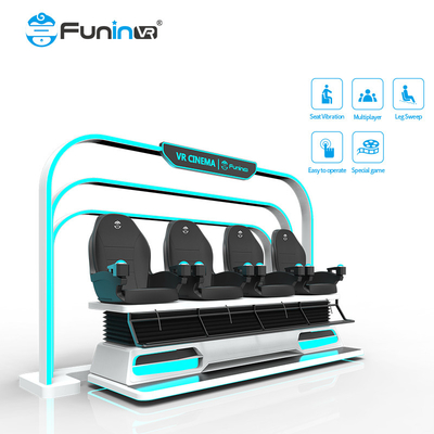 Lleve su entretenimiento al siguiente nivel con el simulador de realidad virtual 9D pantalla HD 360 grados control de movimiento