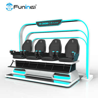 Lleve su entretenimiento al siguiente nivel con el simulador de realidad virtual 9D pantalla HD 360 grados control de movimiento