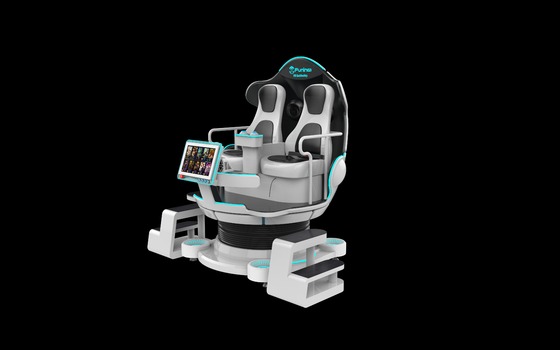 Capacidad de peso de 610 kg Silla VR 9D con experiencia VR inmersiva y controlador de joystick