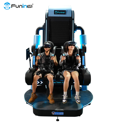 Sumérgete en la realidad virtual con la Rotación de 360 grados de la silla VR 9D y la pantalla de 55 pulgadas