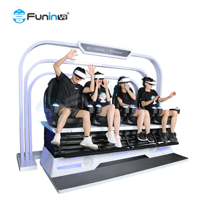 Experimenta el futuro del entretenimiento con el simulador de realidad virtual 9D de plataforma única 1709*3250*2280mm