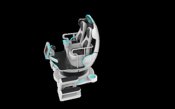 Aventura inolvidable con equipo de parque de atracciones VR para un solo jugador de metal de acero: ¡Desata la emoción!