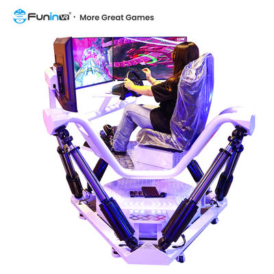 Parque de atracciones VR 9D VR Indoor Funin Simulador de carreras de coches F1 Simulador de carreras de coches con tres pantallas Juegos de arcade Simulador de carreras