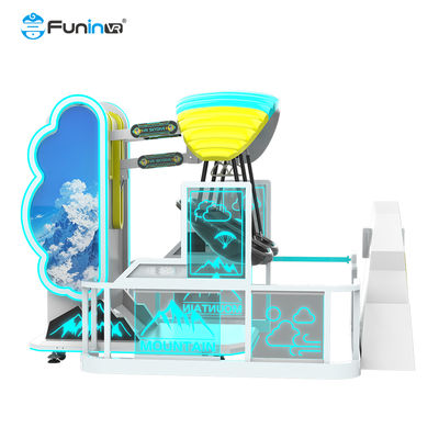 Blue Virtual Reality Games Simulator For Kids Designed With Low Maintenance Features Combining Fun Educational Content And Safe Play