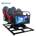 220V la realidad virtual 6 asienta las máquinas de juego del teatro del cine 7d azules, rojas, negras o de encargo