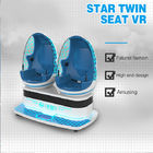 Gemelo inestable eléctrico Seat del simulador 4.5KW de la realidad virtual de la plataforma 9D