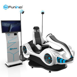 ¡Gane el dinero rápidamente! VR que compite con la máquina de juego dinámica de la plataforma VR del simulador de Kart 9d Vr