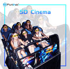Cine móvil de la exposición 5D 7D en el camión/el jinete del teatro de los juegos 5d del parque de atracciones