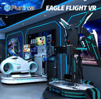 máquina de juego del simulador 2.0kw+200 kilogramo VR 360 del cine del vuelo de 1260*1260*2450m m que vuela 9D VR Eagle para el parque de atracciones