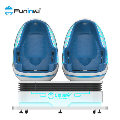 Poder 1.2kw 360 simulador de las auriculares 9D VR de la máquina VR del huevo del grado con 12 efectos especiales