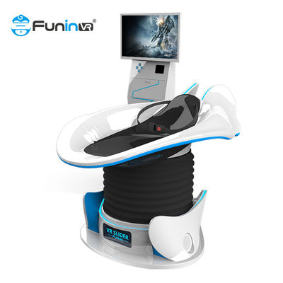 Máquina de juego del resbalador 9D de los juegos VR del simulador de la realidad virtual de la carga clasificada 120kg
