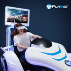 máquinas de fichas de la arcada del simulador del coche de competición del cine de 9D VR nuevas en línea competición juegos del coche
