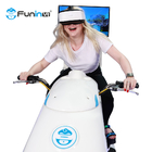 Realidad virtual que conduce el simulador 9D VR que compite con la motocicleta de la máquina de juego VR que conduce el simulador