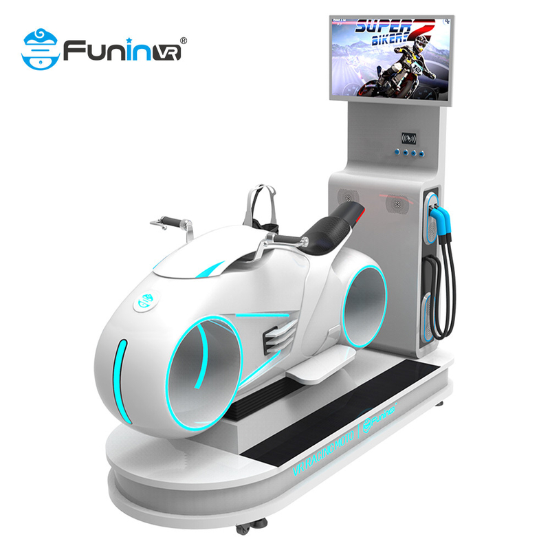 9D VR Racing Moto Simulator con 4,8KW de potencia y 92 variedades de juegos