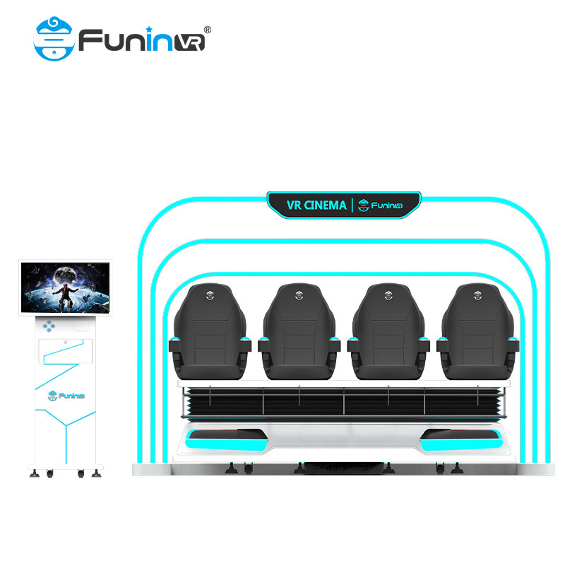 Lleve su entretenimiento al siguiente nivel con el simulador de realidad virtual 9D pantalla HD 360 grados control de movimiento
