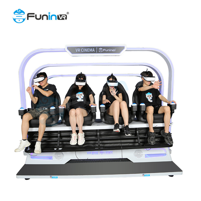 Experimenta el futuro del entretenimiento con el simulador de realidad virtual 9D de plataforma única 1709*3250*2280mm