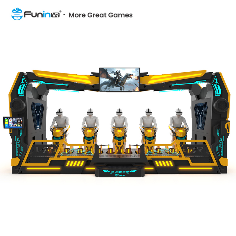 Experimenta la aventura de realidad virtual definitiva con nuestra silla de realidad virtual 9D con una carga nominal de 500 kg y una capacidad de 3146 kg