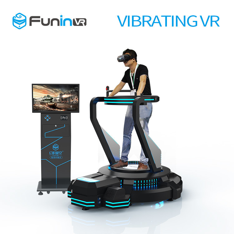 Simulador vibrante de la silla de la realidad virtual del simulador 9D del cine de la forma del huevo de AC220V VR