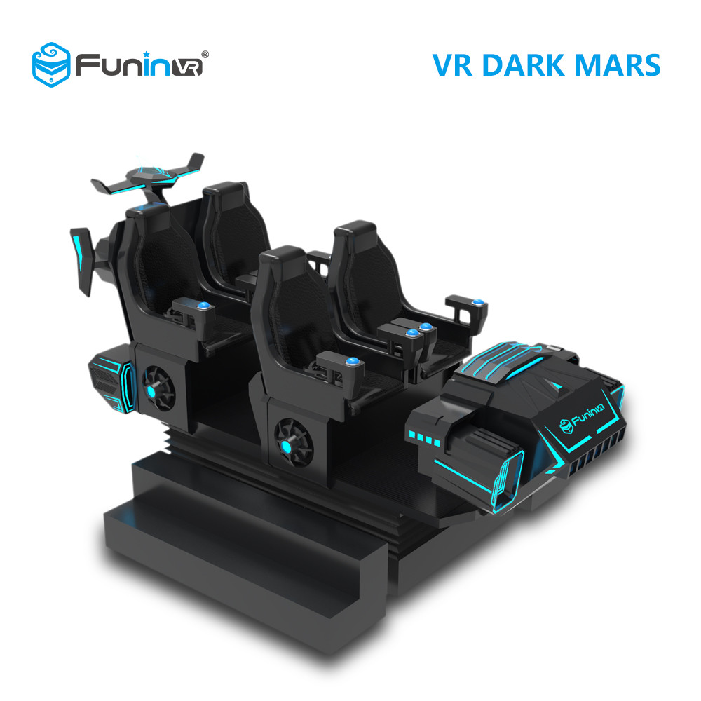 Seis simuladores de Seat 9D VR con los juegos emocionados 9D/el sistema inestable eléctrico