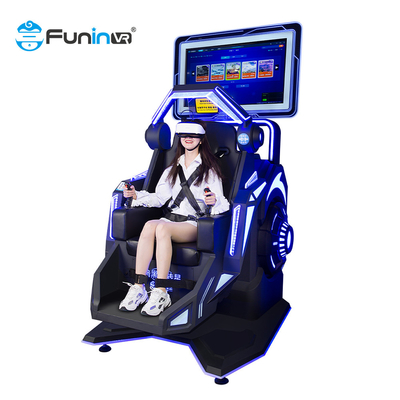 realidad virtual 9D que compite con la máquina de juego 360 silla del movimiento de la rotación VR del grado para el parque temático