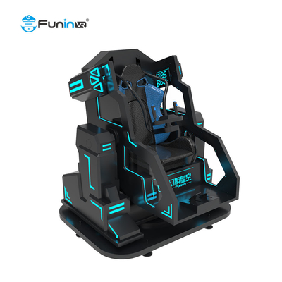 Juegos de tiro de diversión de simulador de realidad virtual de capacidad de 500 kg Cool Mecha Shooting 9D Vr