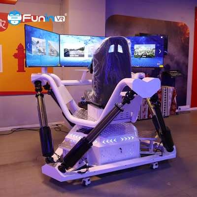 Simulador comercial de la realidad virtual 9D que compite con el simulador Arcade Game Chair de la motocicleta de F1 Seat